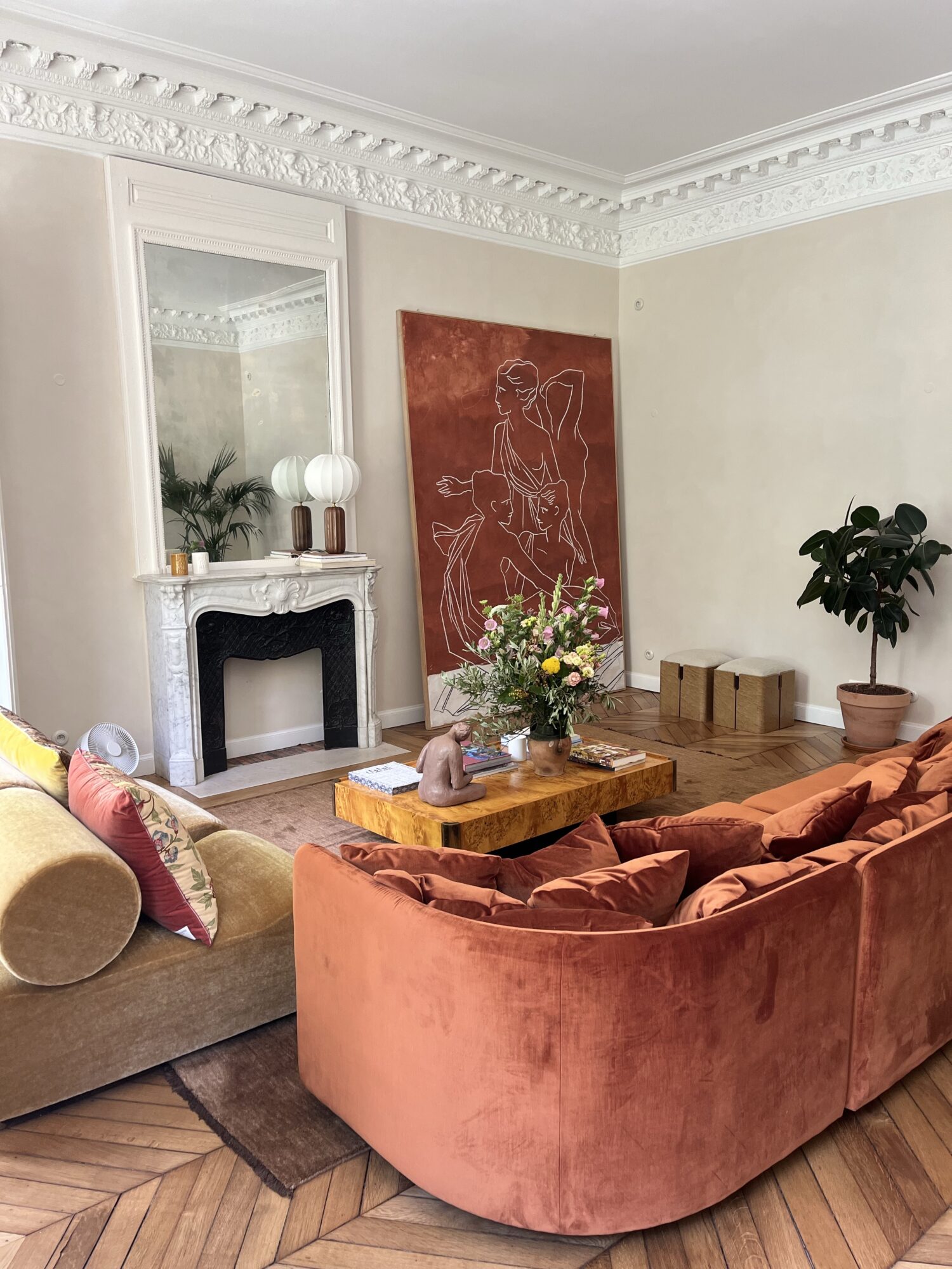 Beautiful Parisian Apartment Style—Even If You Rent - Vibe & Form
